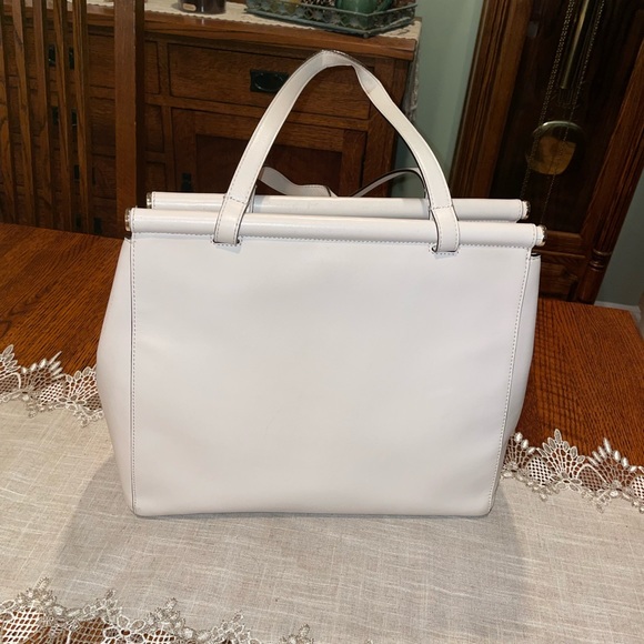 AUTHENTIC Kate Spade Bone White Medium Tote - Picture 2 of 6